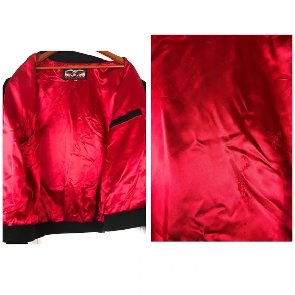 Jeff Hamilton Men's MulticolorVintage Coca Cola TV Jacket Sz XL
